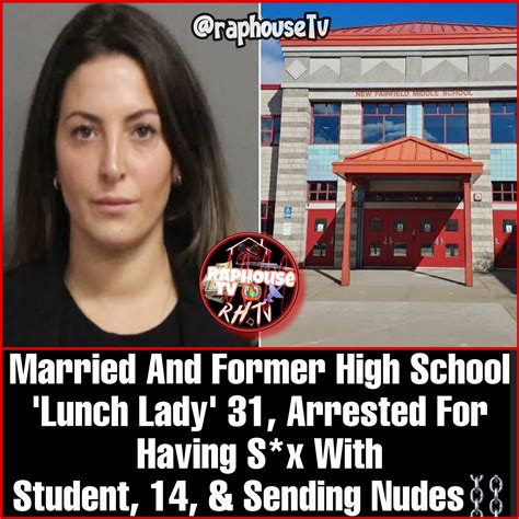 married lunch lady arrested|Major update in case of glamorous married lunch lady, 33,。